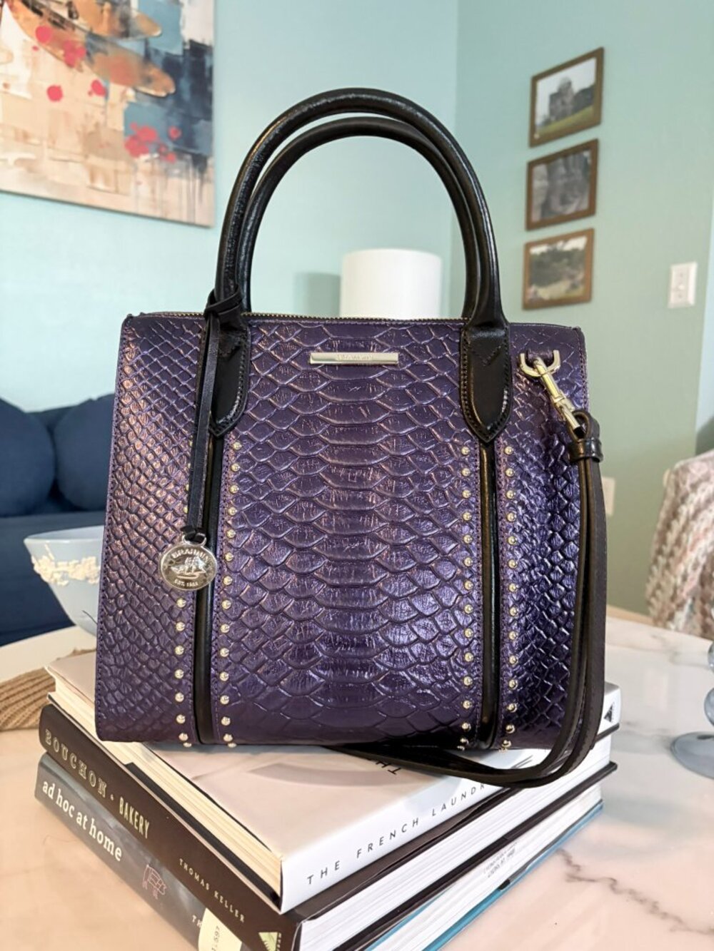 Brahmin Small Caroline Ultraviolet
